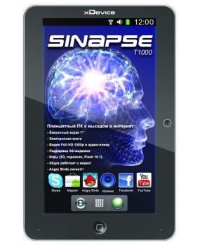 xDevice Sinapse T1000 MID - Замена дисплея / в сборе